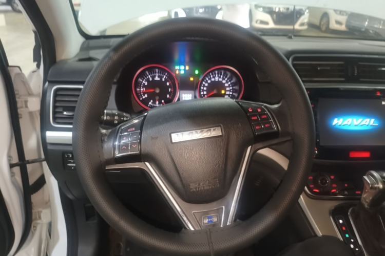 Used Haval H6 2017 Blue Label Sport Edition 1.5T Automatic Two-Wheel Drive Luxury Model Steering Wheel