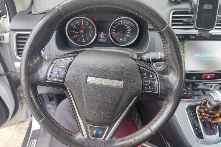 Used Haval H6 2017 Blue Label Sport Edition 1.5T Automatic Two-Wheel Drive Luxury Model Steering Wheel