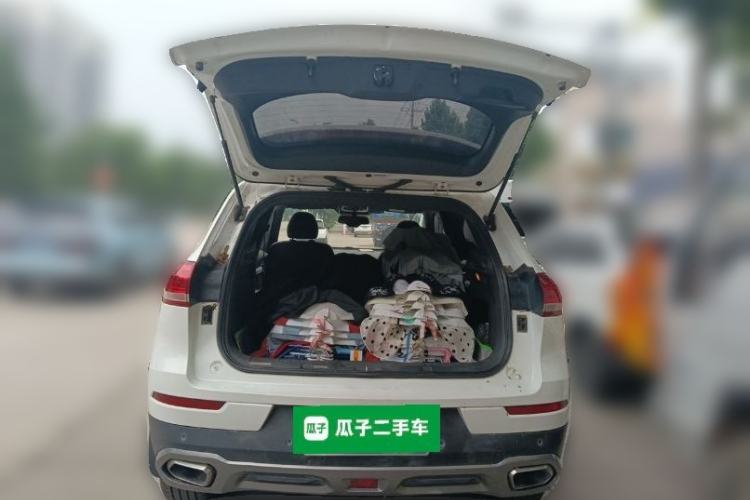 Used Haval H6 2017 Red Label 2.0T Automatic Two-Wheel Drive ZhiShang Model Trunk