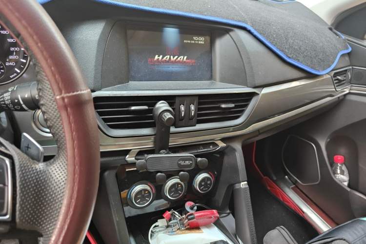 Used Haval H6 2018 Blue Label Sport Edition 1.5T Automatic Two-Wheel Drive Elite Model Audio And AC Panel