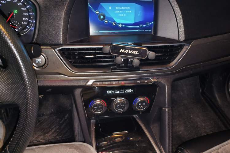 Used Haval H6 2018 Red-Label Sport Edition 1.5T Automatic Two-Wheel Drive Prestige Model Audio And AC Panel