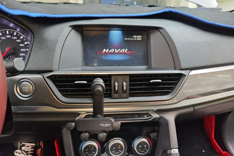Used Haval H6 2018 Blue Label Sport Edition 1.5T Automatic Two-Wheel Drive Elite Model Audio And AC Panel