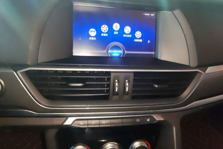 Used Haval H6 2018 Red-Label Sport Edition 1.5T Automatic Two-Wheel Drive Elite Model Audio And AC Panel