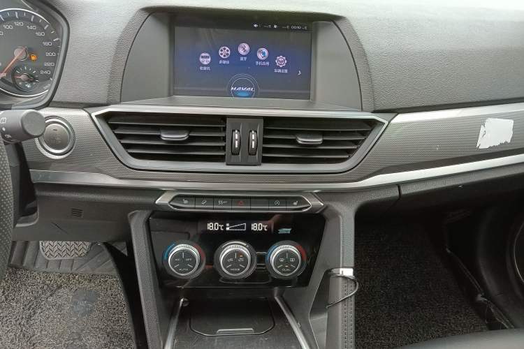 Used Haval H6 2018 Blue Label Sport Edition 1.5T Automatic Two-Wheel Drive Elite Model Audio And AC Panel