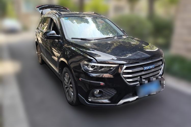 Used Haval H6 2018 Blue Label Sport Edition 1.5T Automatic Two-Wheel Drive Elite Model Front Right 45 Deg