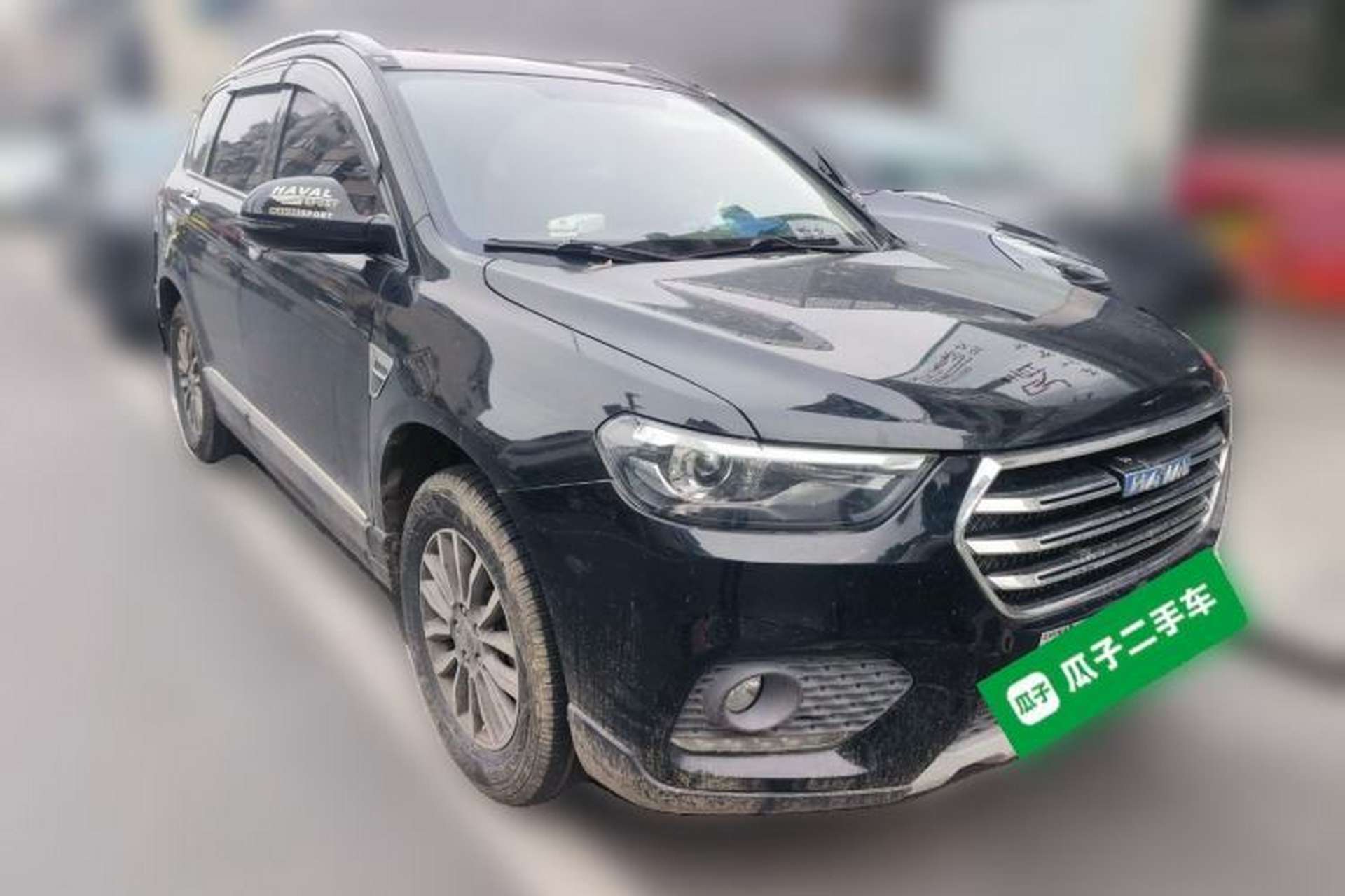 Used Haval H6 2018 Blue Label Sport Edition 1.5T Automatic Two-Wheel Drive Elite Model Front Right 45 Deg