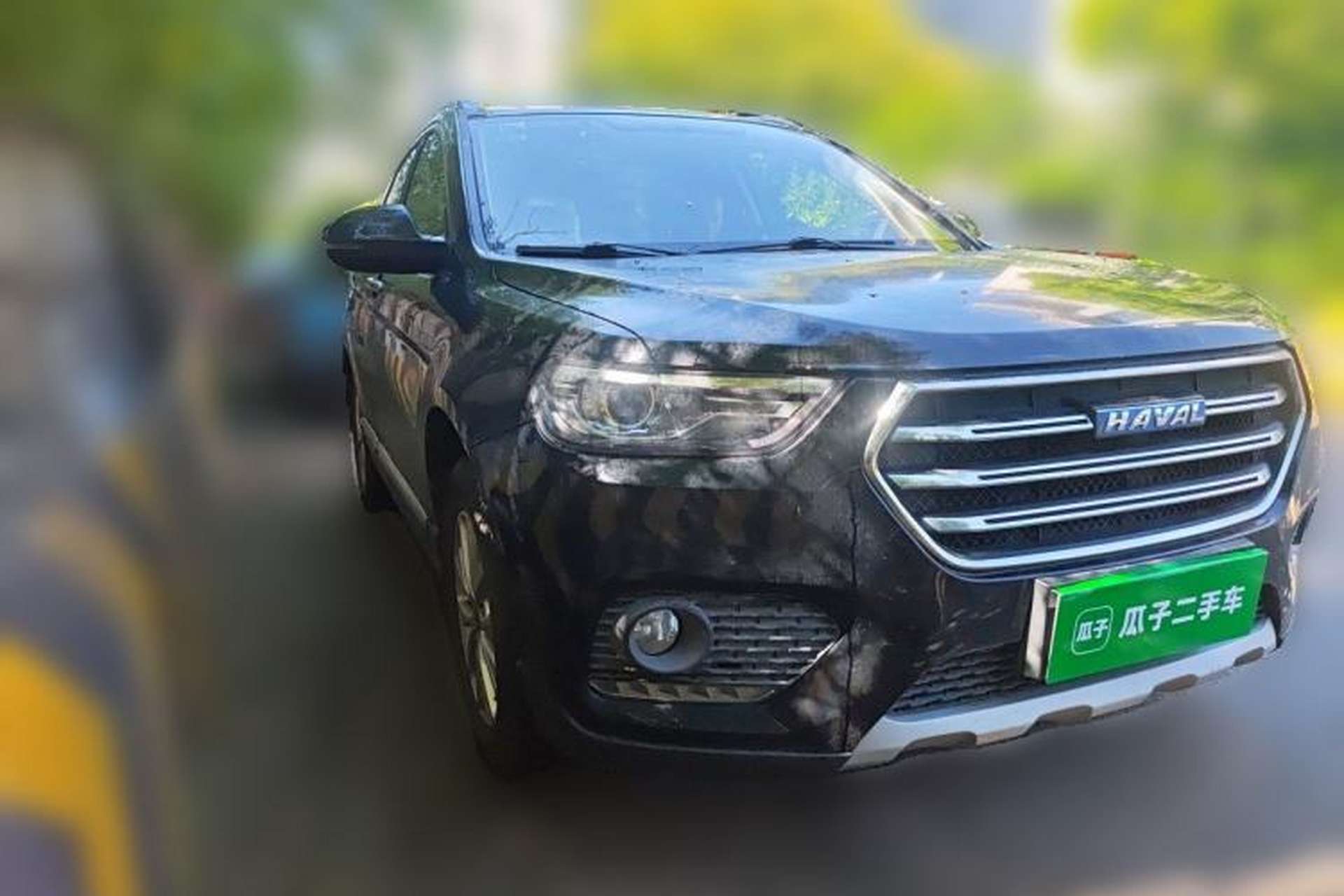 Used Haval H6 2018 Blue Label Sport Edition 1.5T Automatic Two-Wheel Drive Elite Model Front Right 45 Deg
