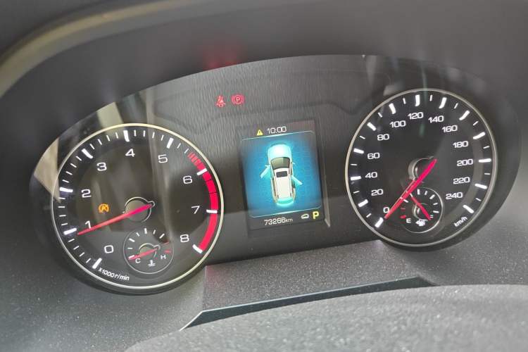 Used Haval H6 2018 Blue Label Sport Edition 1.5T Automatic Two-Wheel Drive Elite Model Instrument Cluster