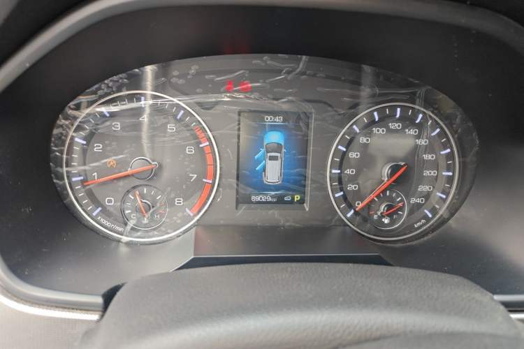 Used Haval H6 2018 Red-Label Sport Edition 1.5T Automatic Two-Wheel Drive Elite Model Instrument Cluster