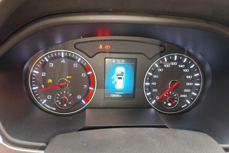 Used Haval H6 2018 Blue Label Sport Edition 1.5T Manual Two-Wheel Drive Elite Model Instrument Cluster