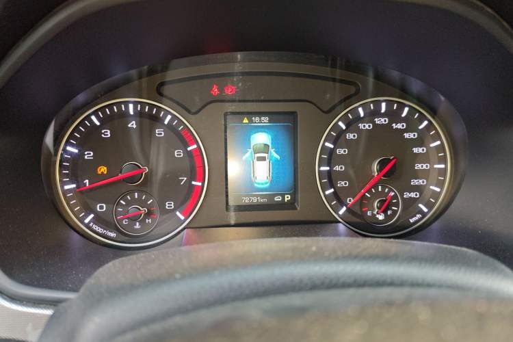 Used Haval H6 2018 Blue Label Sport Edition 1.5T Automatic Two-Wheel Drive Elite Model Instrument Cluster