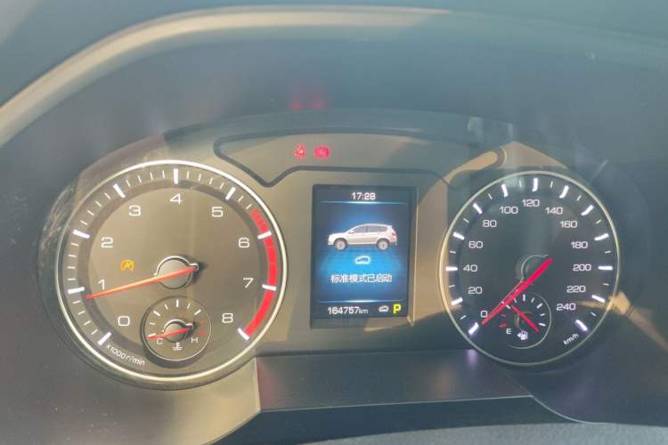 Used Haval H6 2018 Red-Label Sport Edition 1.5T Automatic Two-Wheel Drive Elite Model Instrument Cluster