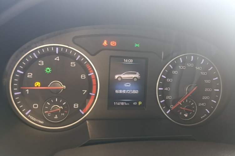 Used Haval H6 2018 Blue Label Sport Edition 1.5T Automatic Two-Wheel Drive Elite Model Instrument Cluster