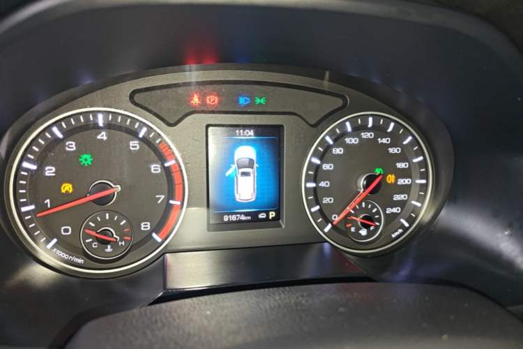 Used Haval H6 2018 Sport Edition 1.5T Automatic Two-Wheel Drive Elite Model China V Standard Instrument Cluster