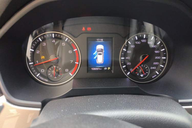 Used Haval H6 2018 Sport Edition 1.5T Automatic Two-Wheel Drive Elite Model China V Standard Instrument Cluster