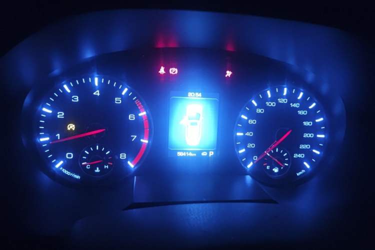 Used Haval H6 2018 Blue Label Sport Edition 1.5T Automatic Two-Wheel Drive Elite Model Instrument Cluster