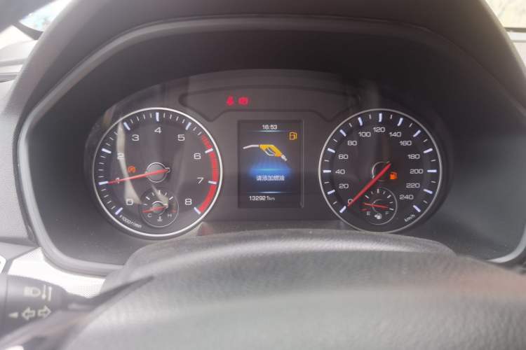 Used Haval H6 2018 Blue Label Sport Edition 1.5T Manual Two-Wheel Drive Elite Model Instrument Cluster