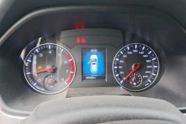 Used Haval H6 2018 Blue Label Sport Edition 1.5T Manual Two-Wheel Drive Elite Model Instrument Cluster