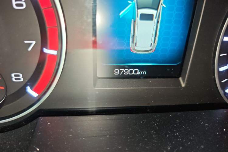 Used Haval H6 2018 Blue Label Sport Edition 1.5T Manual Two-Wheel Drive Elite Model Odometer Close Up