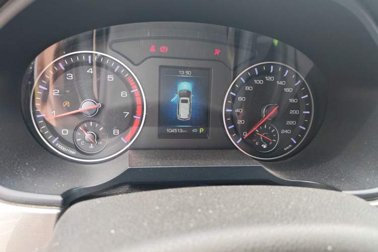 Used Haval H6 2018 Red-Label Sport Edition 1.5T Automatic Two-Wheel Drive Elite Model Odometer Close Up