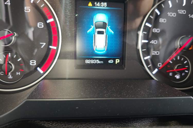 Used Haval H6 2018 Red-Label Sport Edition 1.5T Automatic Two-Wheel Drive Elite Model Odometer Close Up