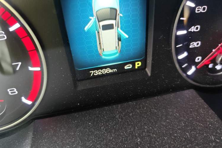 Used Haval H6 2018 Blue Label Sport Edition 1.5T Automatic Two-Wheel Drive Elite Model Odometer Close Up