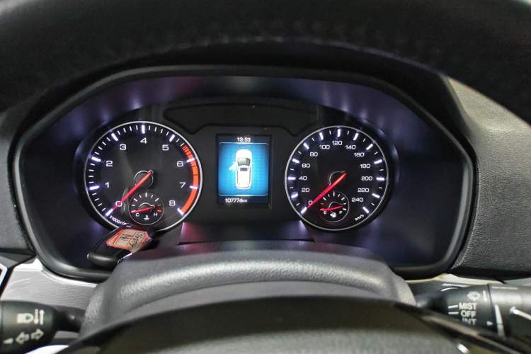 Used Haval H6 2018 Blue Label Sport Edition 1.5T Automatic Two-Wheel Drive Elite Model Odometer Close Up