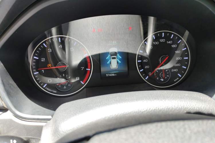 Used Haval H6 2018 Red-Label Sport Version 1.5T Manual Two-Wheel Drive Elite Model Odometer Close Up