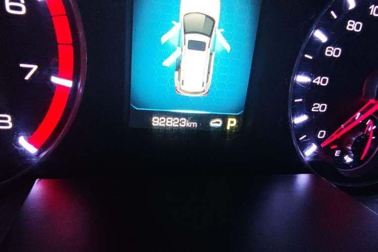 Used Haval H6 2018 Blue Label Sport Edition 1.5T Automatic Two-Wheel Drive Prestige Model Odometer Close Up