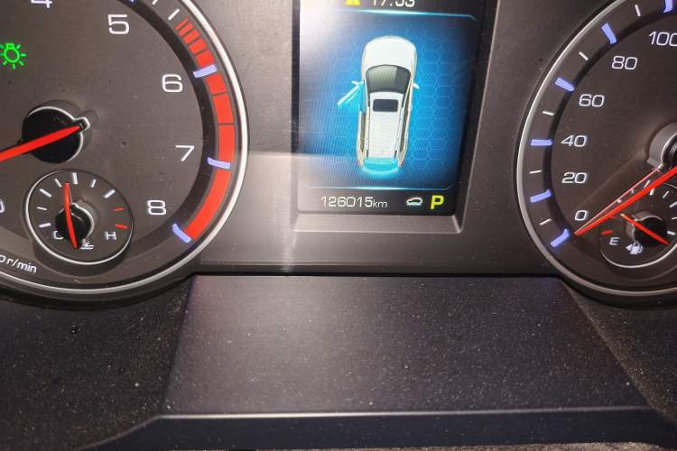 Used Haval H6 2018 Red-Label Sport Edition 1.5T Automatic Two-Wheel Drive Prestige Model Odometer Close Up