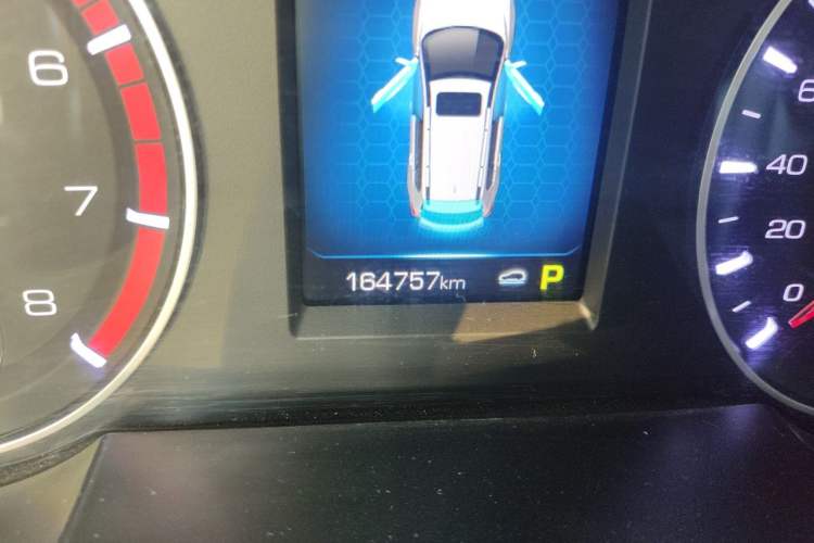Used Haval H6 2018 Red-Label Sport Edition 1.5T Automatic Two-Wheel Drive Elite Model Odometer Close Up