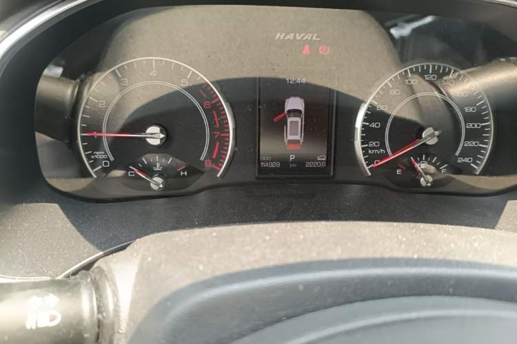 Used Haval H6  Odometer Close Up