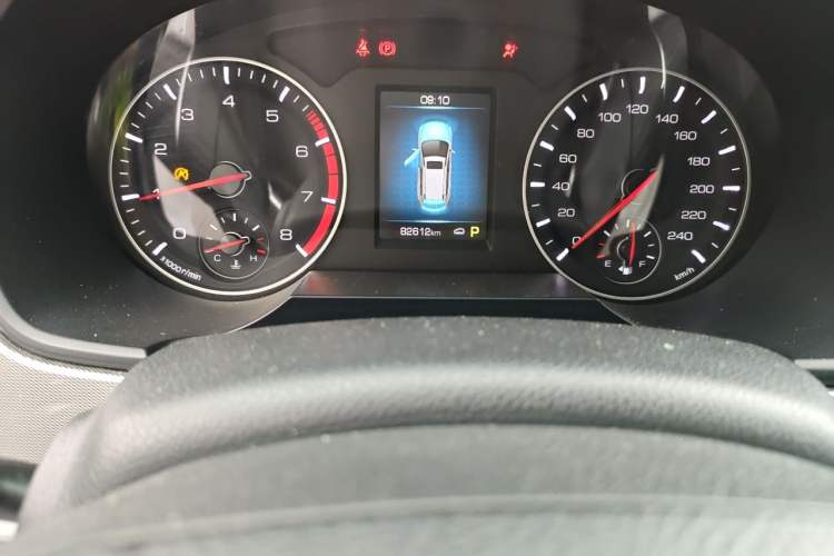 Used Haval H6 2018 Blue Label Sport Edition 1.5T Automatic Two-Wheel Drive Prestige Model Odometer Close Up