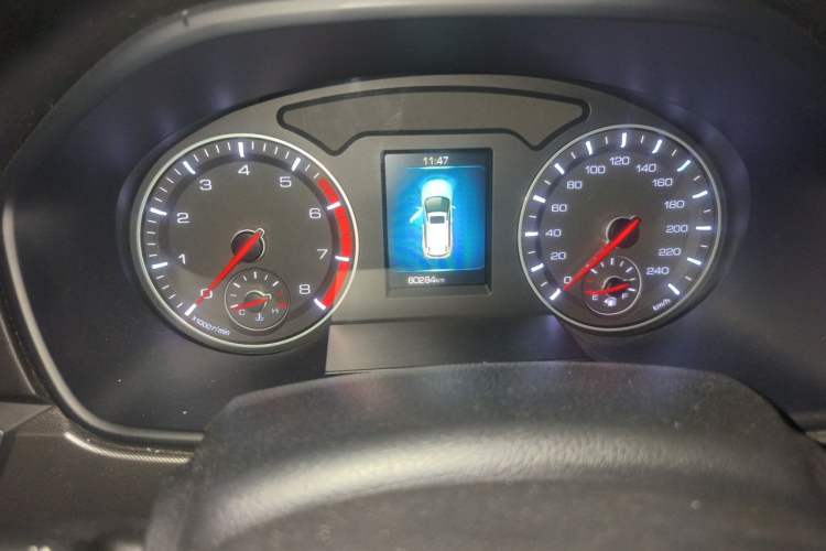 Used Haval H6 2018 Red-Label Sport Edition 1.5T Automatic Two-Wheel Drive Prestige Model Odometer Close Up