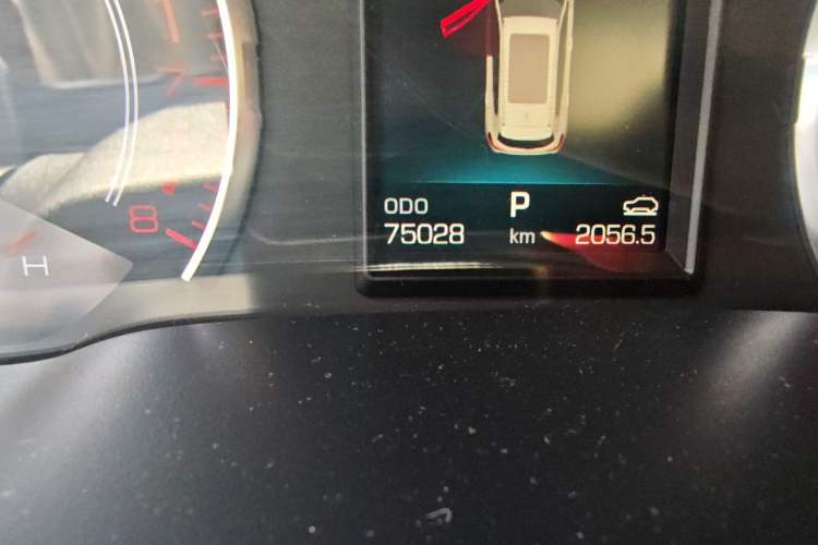 Used Haval H6 2018 Blue-Label 1.5T Automatic Luxury Model Odometer Close Up
