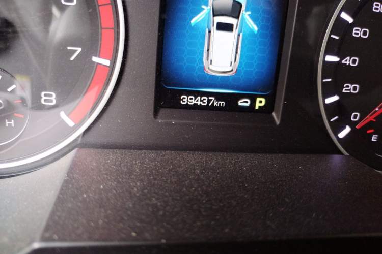Used Haval H6 2018 Blue Label Sport Edition 1.5T Automatic Two-Wheel Drive Elite Model Odometer Close Up