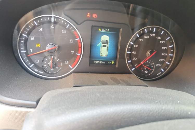 Used Haval H6 2018 Blue Label Sport Edition 1.5T Automatic Two-Wheel Drive Elite Model Odometer Close Up