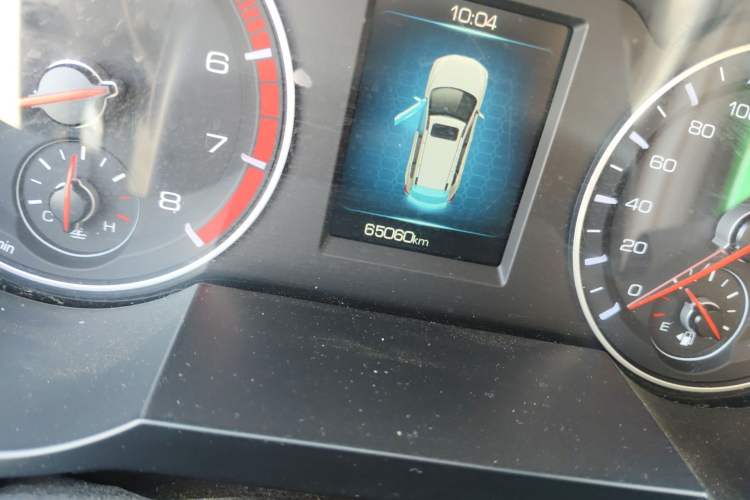 Used Haval H6 2018 Blue Label Sport Edition 1.5T Manual Two-Wheel Drive Elite Model Odometer Close Up
