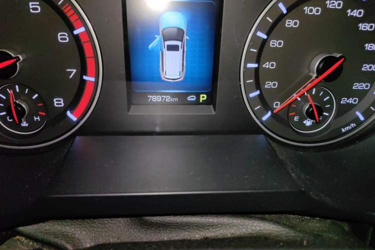 Used Haval H6 2018 Sport Edition 1.5T Automatic Two-Wheel Drive Elite Model China V Standard Odometer Close Up