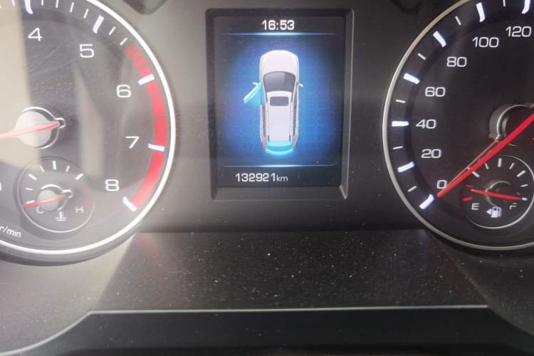 Used Haval H6 2018 Blue Label Sport Edition 1.5T Manual Two-Wheel Drive Elite Model Odometer Close Up
