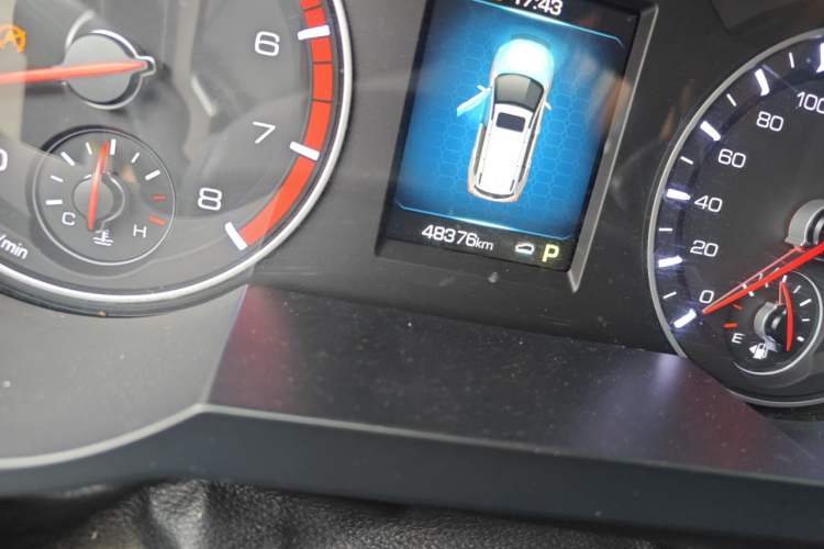 Used Haval H6 2018 Red-Label Sport Edition 1.5T Automatic Two-Wheel Drive Elite Model Odometer Close Up