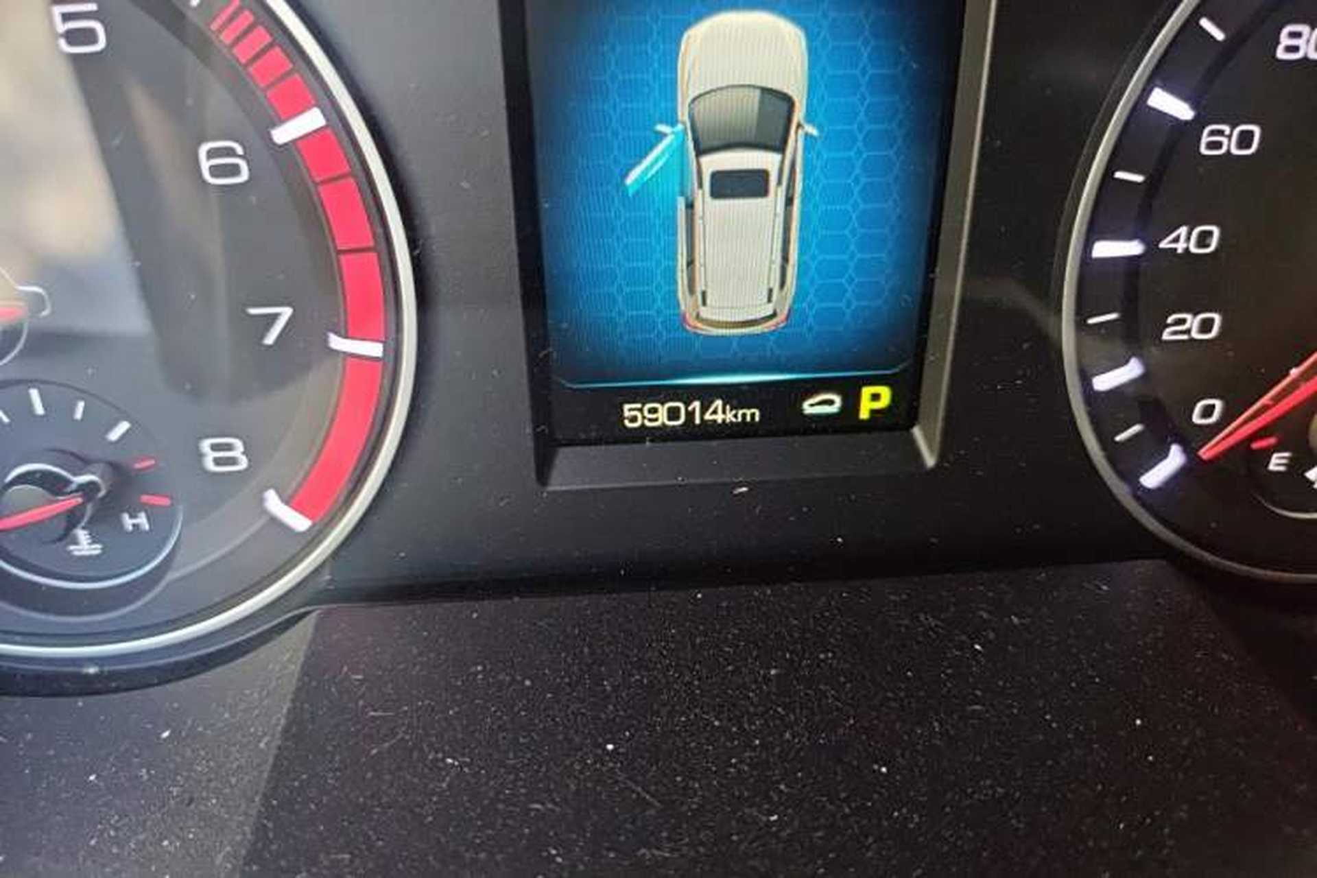Used Haval H6 2018 Blue Label Sport Edition 1.5T Automatic Two-Wheel Drive Elite Model Odometer Close Up
