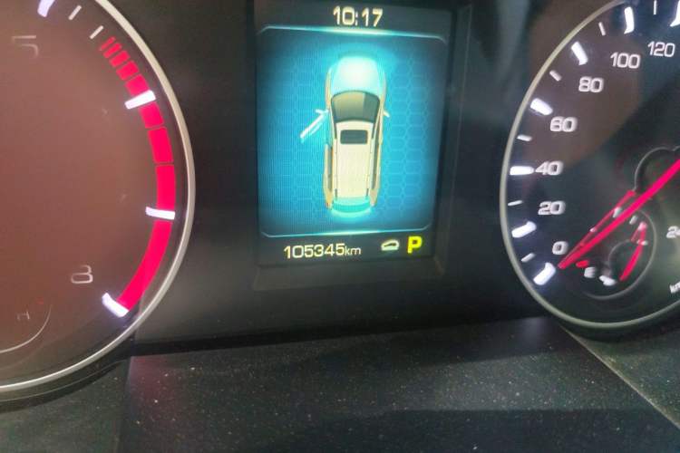 Used Haval H6 2018 Red-Label Sport Edition 1.5T Automatic Two-Wheel Drive Elite Model Odometer Close Up