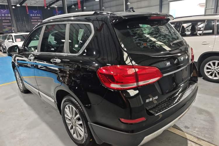 Used Haval H6 2018 Sport Edition 1.5T Manual Two-Wheel Drive Elite Model China V Standard Rear Left 45 Deg
