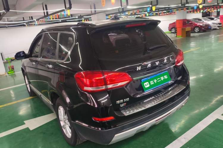 Used Haval H6 2018 Blue Label Sport Edition 1.5T Automatic Two-Wheel Drive Elite Model Rear Left 45 Deg