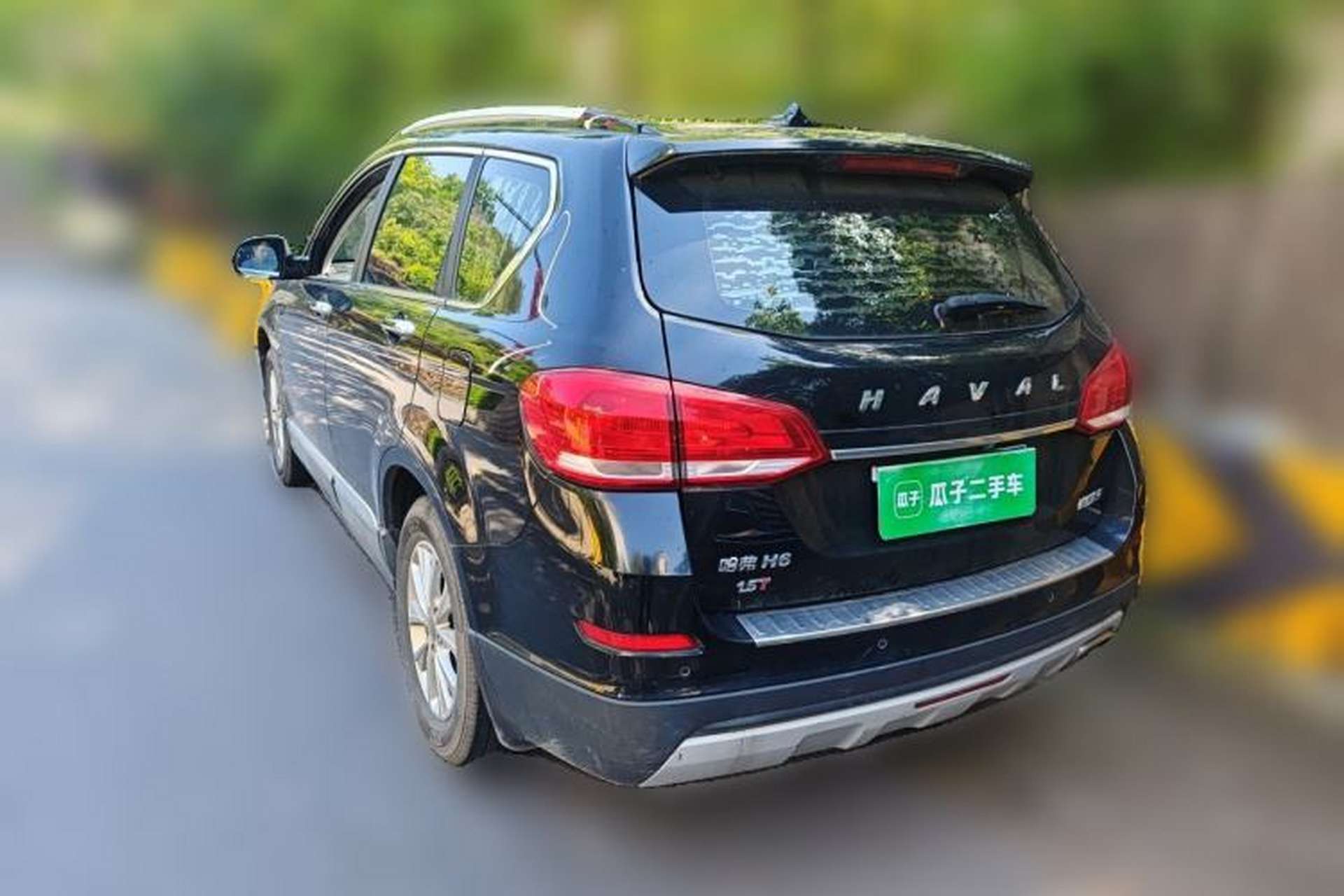 Used Haval H6 2018 Blue Label Sport Edition 1.5T Automatic Two-Wheel Drive Elite Model Rear Left 45 Deg
