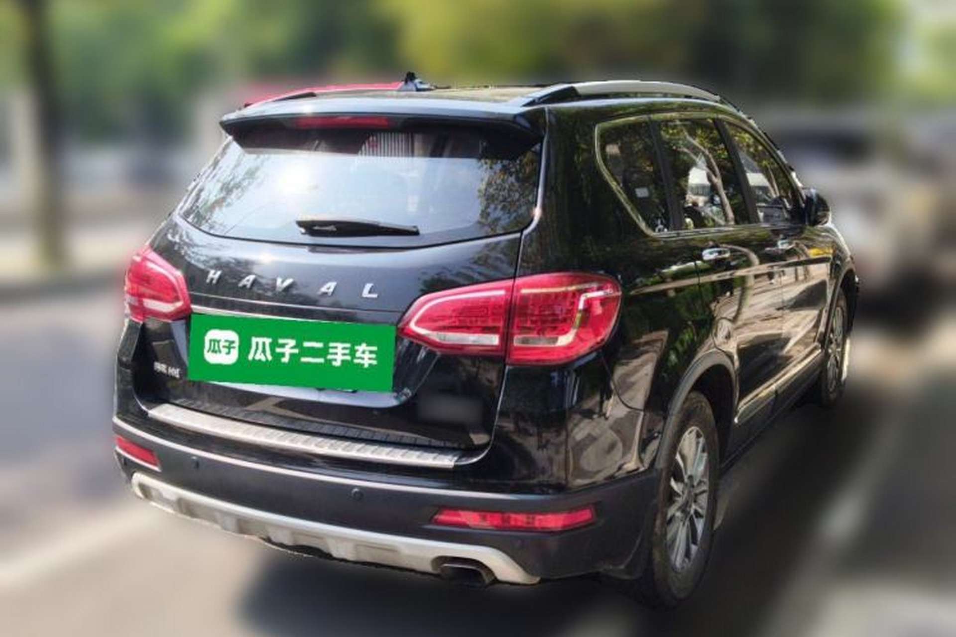 Used Haval H6 2018 Sport Edition 1.5T Automatic Two-Wheel Drive Elite Model China V Standard Rear Right 45 Deg