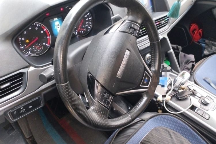 Used Haval H6 2018 Blue Label Sport Edition 1.5T Automatic Two-Wheel Drive Prestige Model Steering Wheel