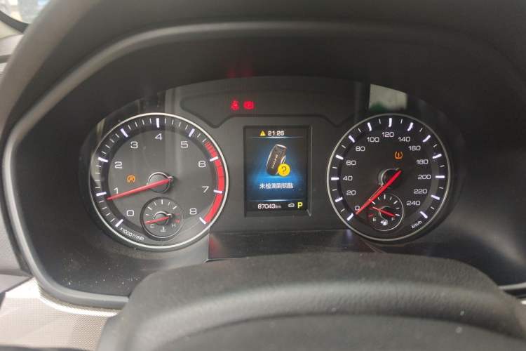 Used Haval H6 2018 Blue Label Sport Edition 1.5T Automatic Two-Wheel Drive Elite Model Instrument Cluster
