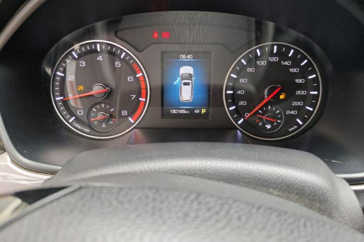 Used Haval H6 2018 Red-Label Sport Edition 1.5T Automatic Two-Wheel Drive Elite Model Odometer Close Up